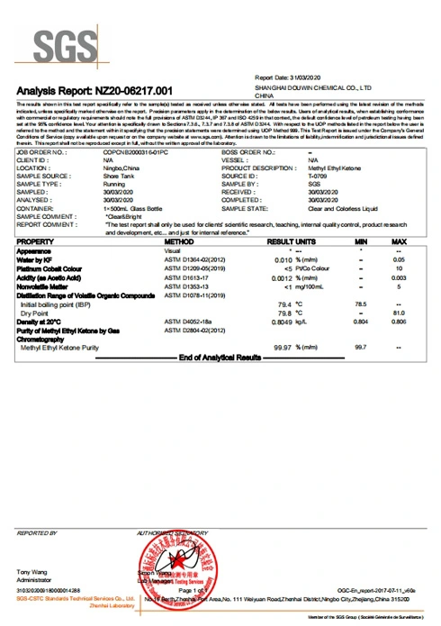 sgs report